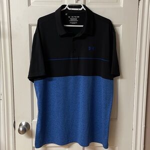Under Armour the Playoff Polo shirt men’s loose fit golf polo shirt size XXL